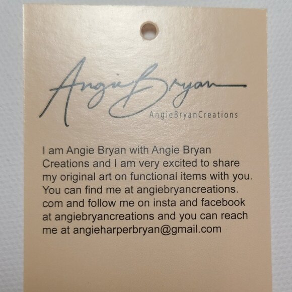 Angie Bryan Creations Sandstone Coaster – Raven Moon Art - Picture 4 of 6